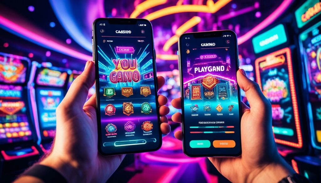 Mobile Gaming at PlayGrand Casino